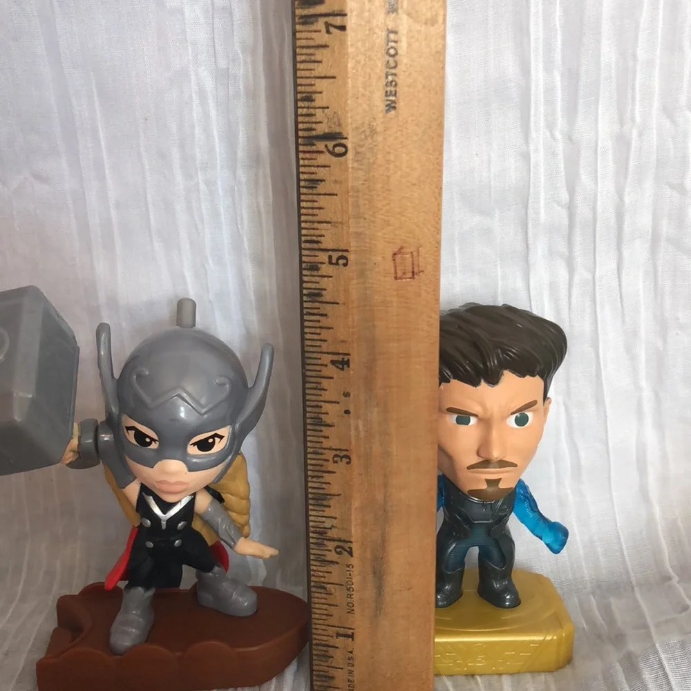 MARVEL & DC COMICS action figures toys lot of 12 Groot Superman The Joker +